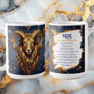 Mug Signe astrologique Bélier   Traits et dates d'astr