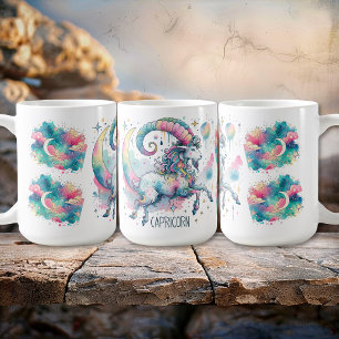 Mug Signe astrologique Capricorne coloré - Chèvre