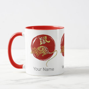 Mug Signe de constellation Zodiaque chinois de rat