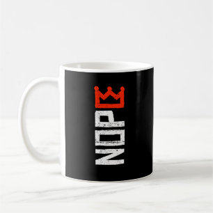 Mug Signe de protestation anti-rois Horizontal gras