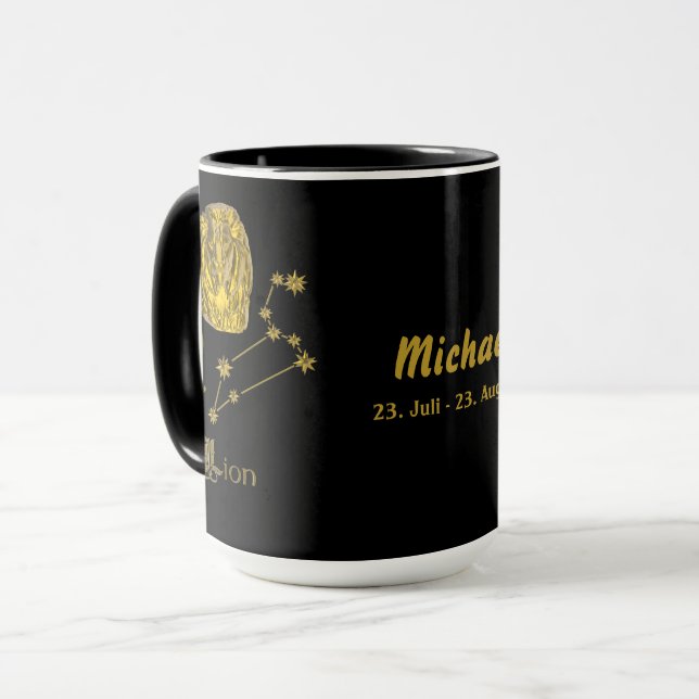 Mug Signe du Lion - (Devant gauche)