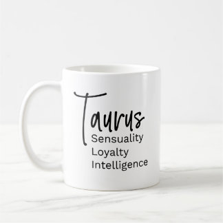 Mug signe du zodiaque du taurus signes positifs