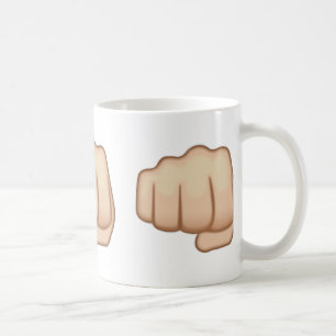 Mug Signe Emoji de main de Fisted