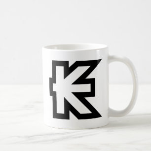 Mug Signe monétaire du kip lao / Lao Kip Lao / Signe m