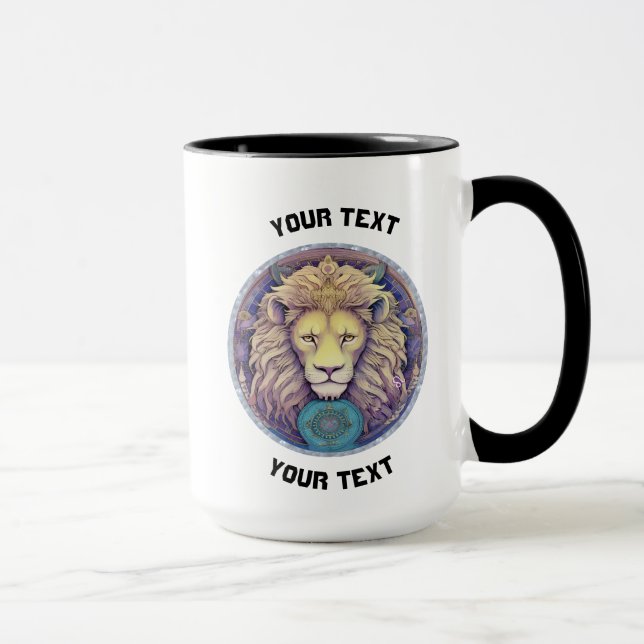 MUG SIGNE PERSONNALISÉE LEO ZODIAC (Droite)