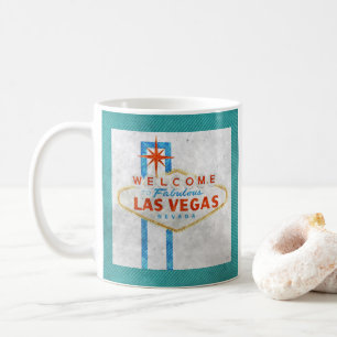 Mug signe vegas grunge