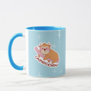 MUG SIGNES DE ZODIAC AVEC PARASOLS ET CAPRICORN DE CAF