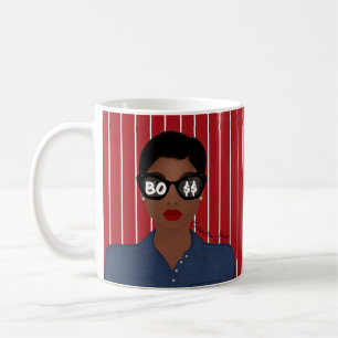 Mug Signes dollar patron ajoute nom afro-américain