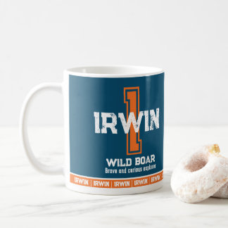 Mug Signification du nom Irwin monogramme sportif oran