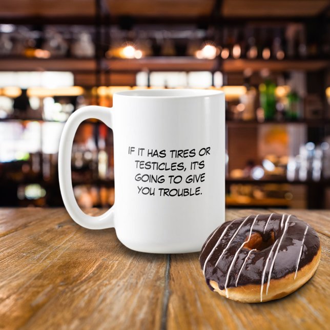 Mug S'il a des pneus de Musique (Créateur téléchargé)