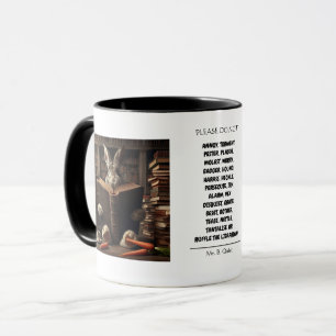 Mug S'il vous plaît n'ennuyez pas le bibliothécaire Fu