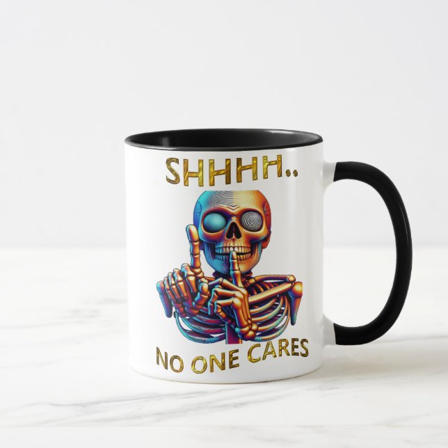 Mug Silence Parle Volumes Colorful Skeletal Figure (Droite)