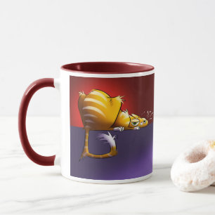 Mug SILENCIEUSEMENT VOUS JUGER - CAT par Jeff Willis A