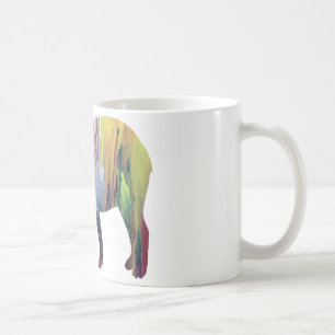 Mug Silhouette abstraite de tapir