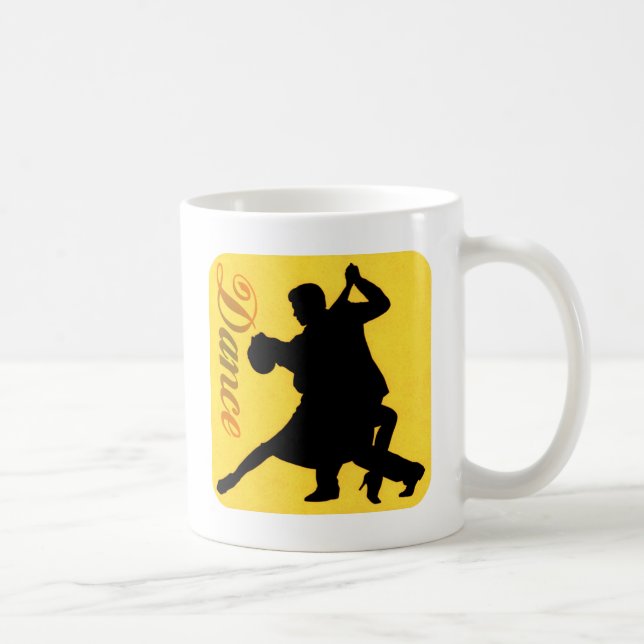 Mug Silhouette Couple dansant (Droite)