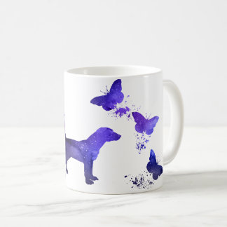 Mug Silhouette de beagle