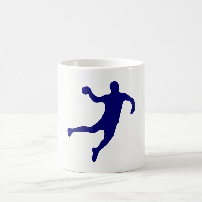 Mug Silhouette de handball (Centre)