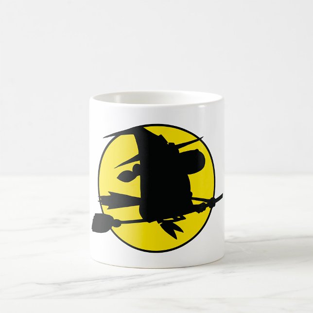 Mug Silhouette de sorcière d'Halloween (Créateur téléchargé)