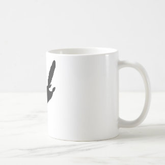 Mug Silhouette d'écureuil de vol