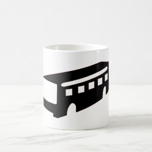 Mug Silhouette du bus
