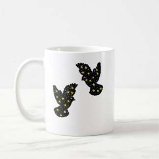 Mug Silhouette du Zodiaque Deux Oiseaux – Harmonie
