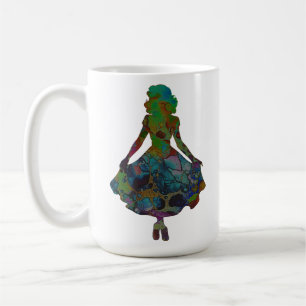 Mug Silhouette d'une dame