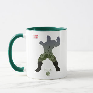 Mug Silhouette héroïque de Hulk