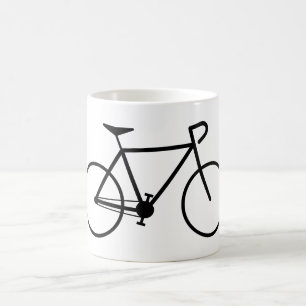 Mug Silhouette simple de bicyclette
