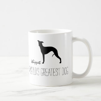 Mug Silhouette Whippet | La plus grande coutume de chi