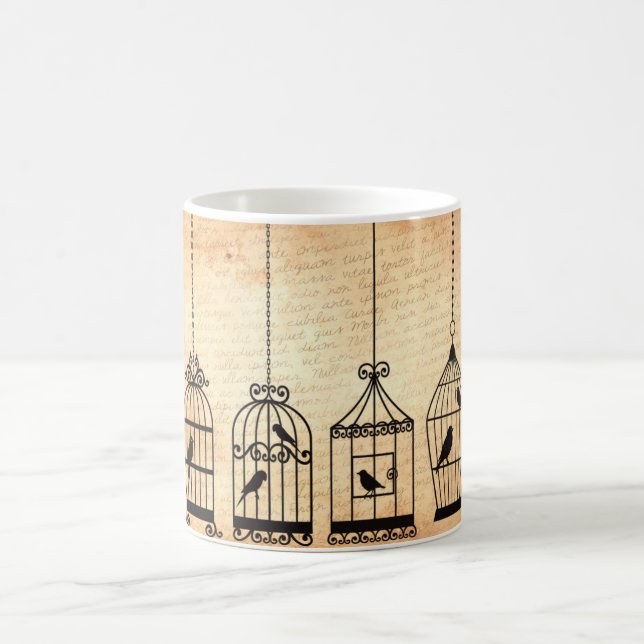 Mug Silhouettes de cage (Centre)