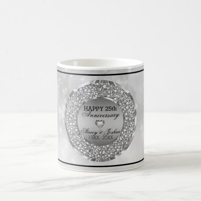 Mug Silver Diamonds (Centre)