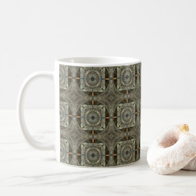 Mug Silver Filigree (Avec donut)