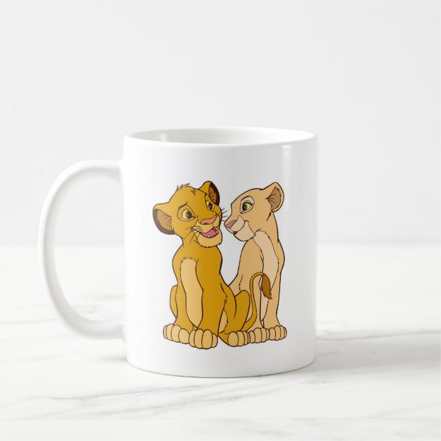 Mug Simba et Nala Disney (Gauche)