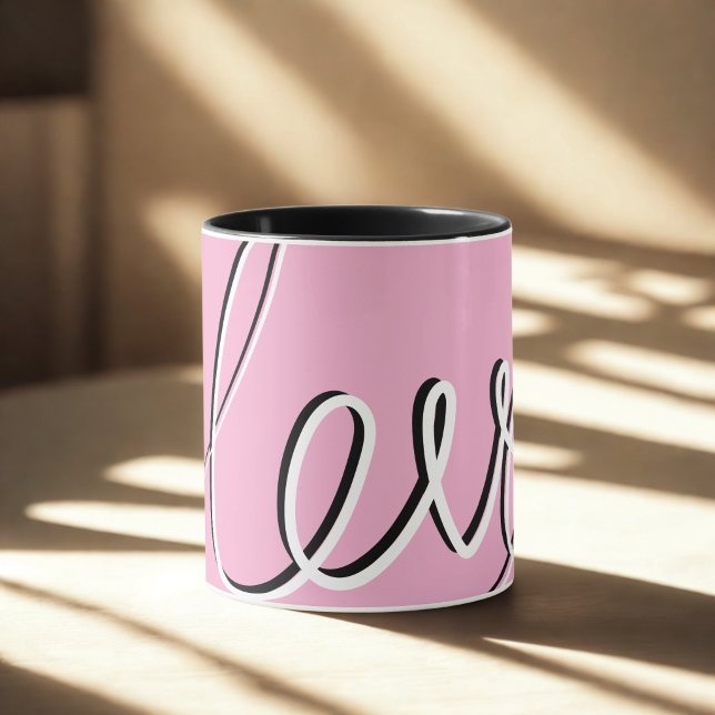 Mug Simple Amour Conçu (Créateur téléchargé)