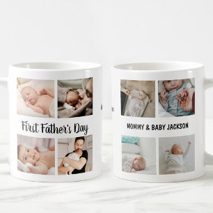 Mug Simple Cadeau de Fête des Pères personnalisé avec 