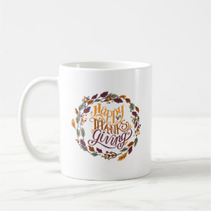 Mug Simple Gratitude Beau Happy Thanksgiving Mignon