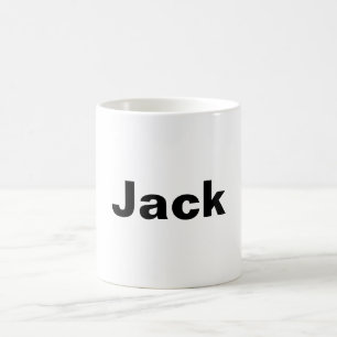 Mug SIMPLE MINIMAL ajouter votre nom toiletteur person