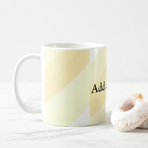 Mug simple minimum ajouter votre nom bridesmaid mariag