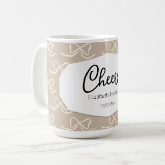 Mug Simple motif de nœud moderne