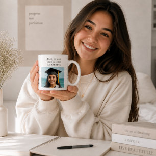 Mug Simple photo moderne de diplômé
