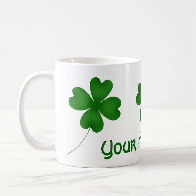 Mug Simple shamrock (Gauche)