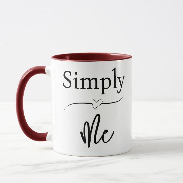 Mug Simplement Moi Minimaliste (Gauche)