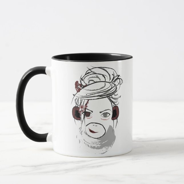 Mug singe. (Gauche)