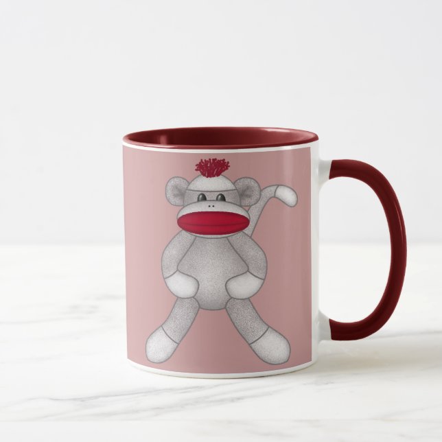 Mug Singe de chaussette (Droite)