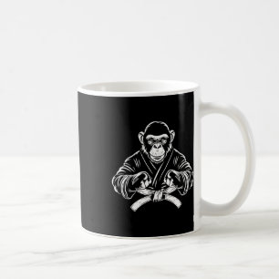 Mug Singe de karaté dessin kickboxing Jiu-jitsu Mma Ma
