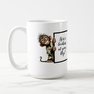 Mug Singe drôle et décalé pour les papas et les pops