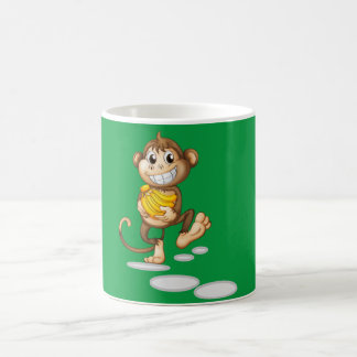 Mug singe heureux