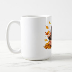 Mug Singe souriant aux grands yeux, tropical et joueur
