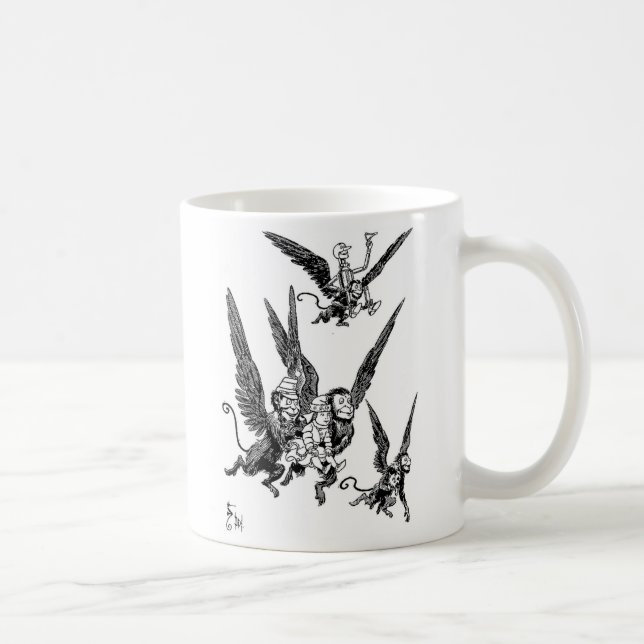 Mug Singes de vol de magicien d'Oz (Droite)