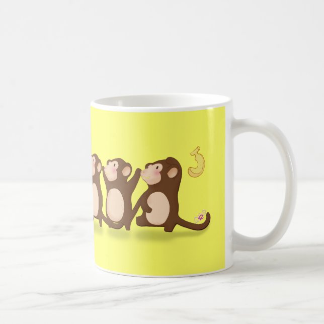 Mug Singes mignons (Droite)